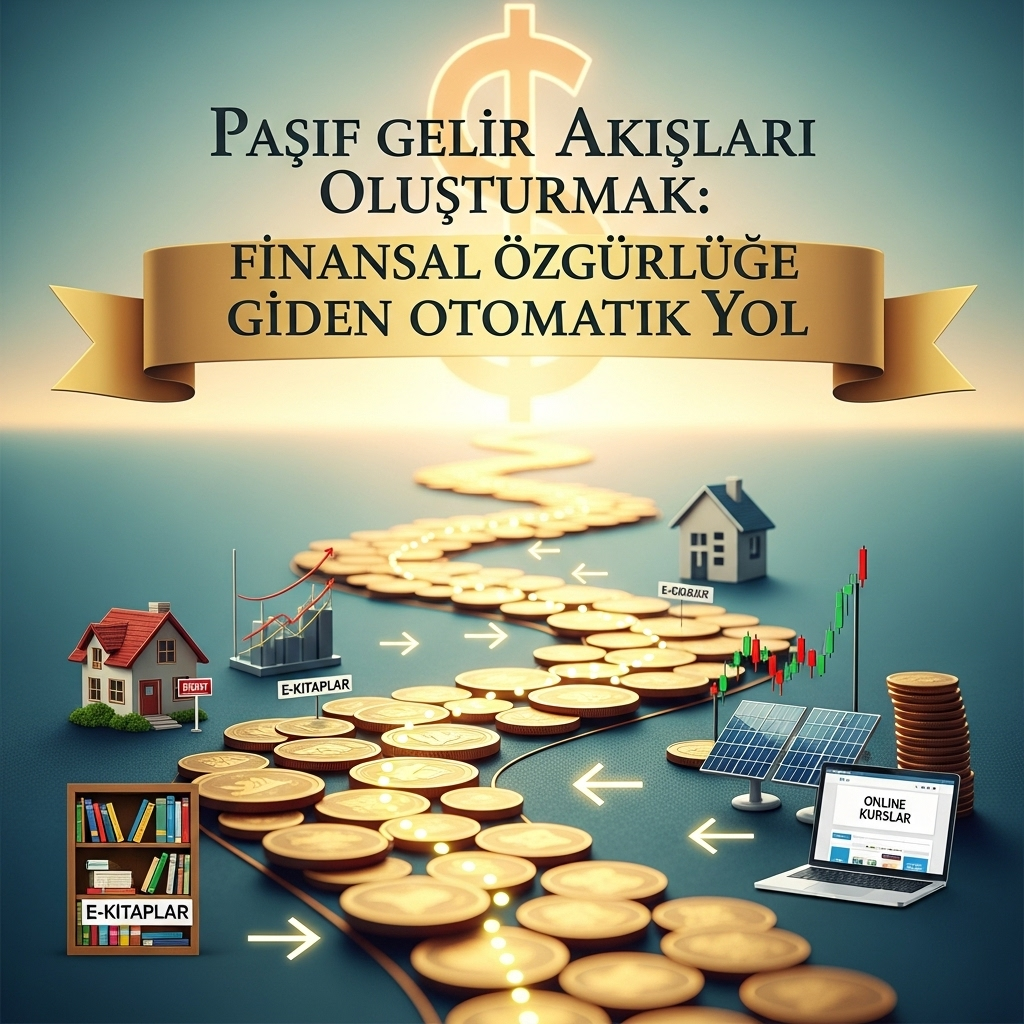 Pasif Gelir Akışları Oluşturmak: Finansal Özgürlüğe Giden Otomatik Yol